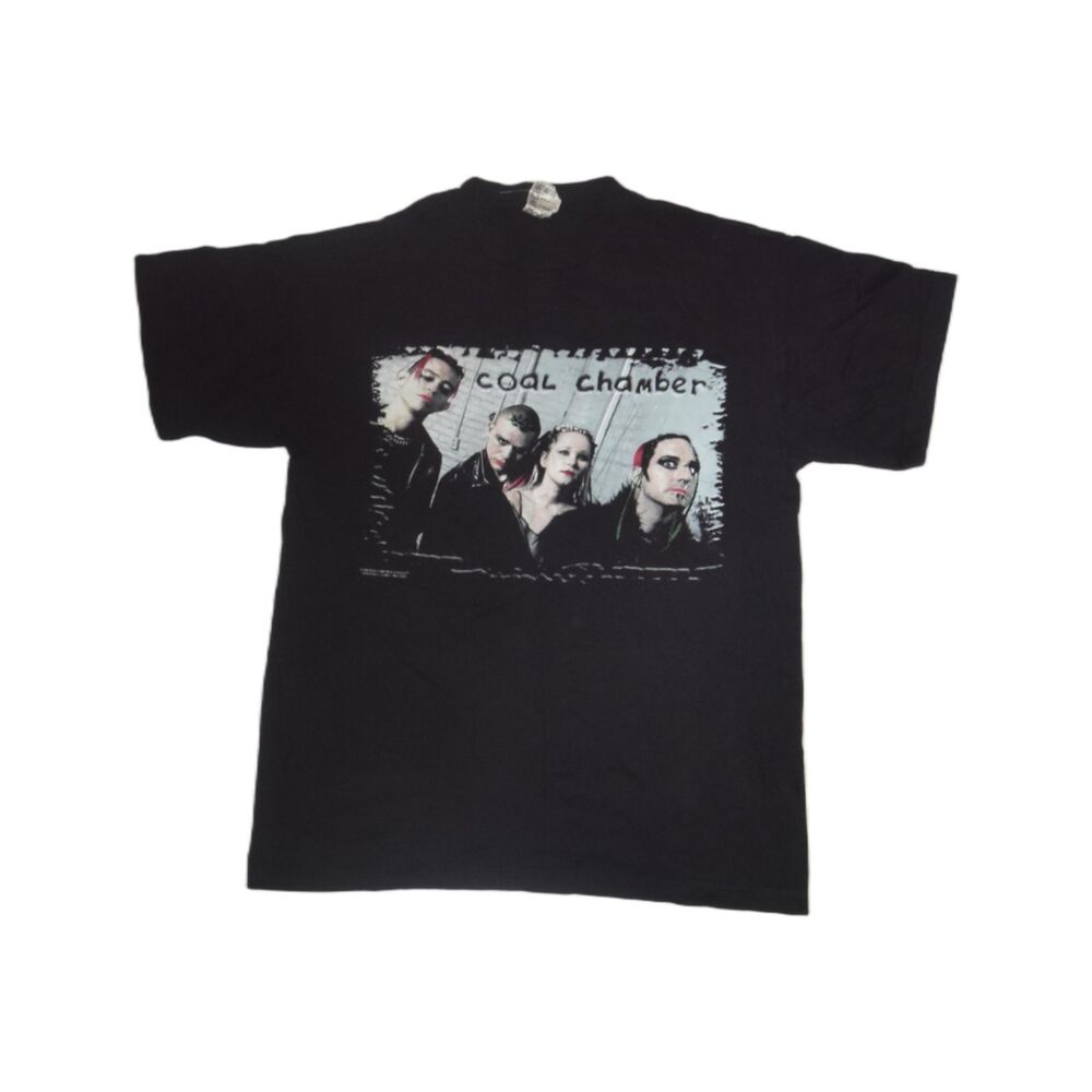 Vintage 90s Coal Chamber Blue Grape Band T-Shirt - L